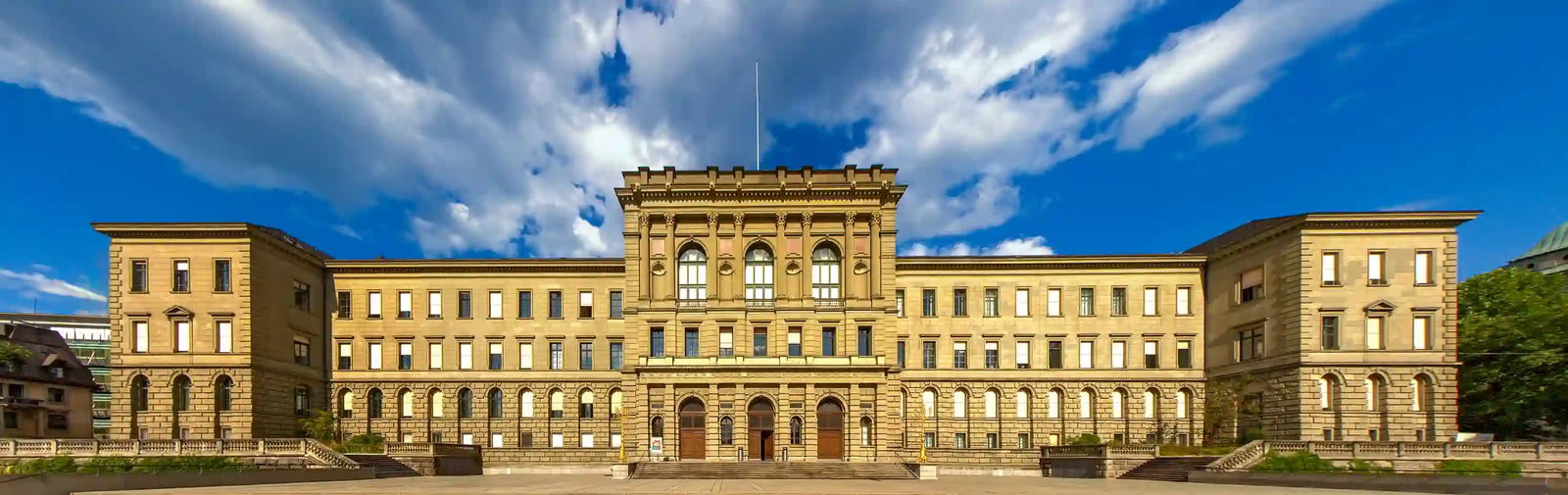 Building of the Swiss University -Swiss Federal Institute of Technology in Zürich